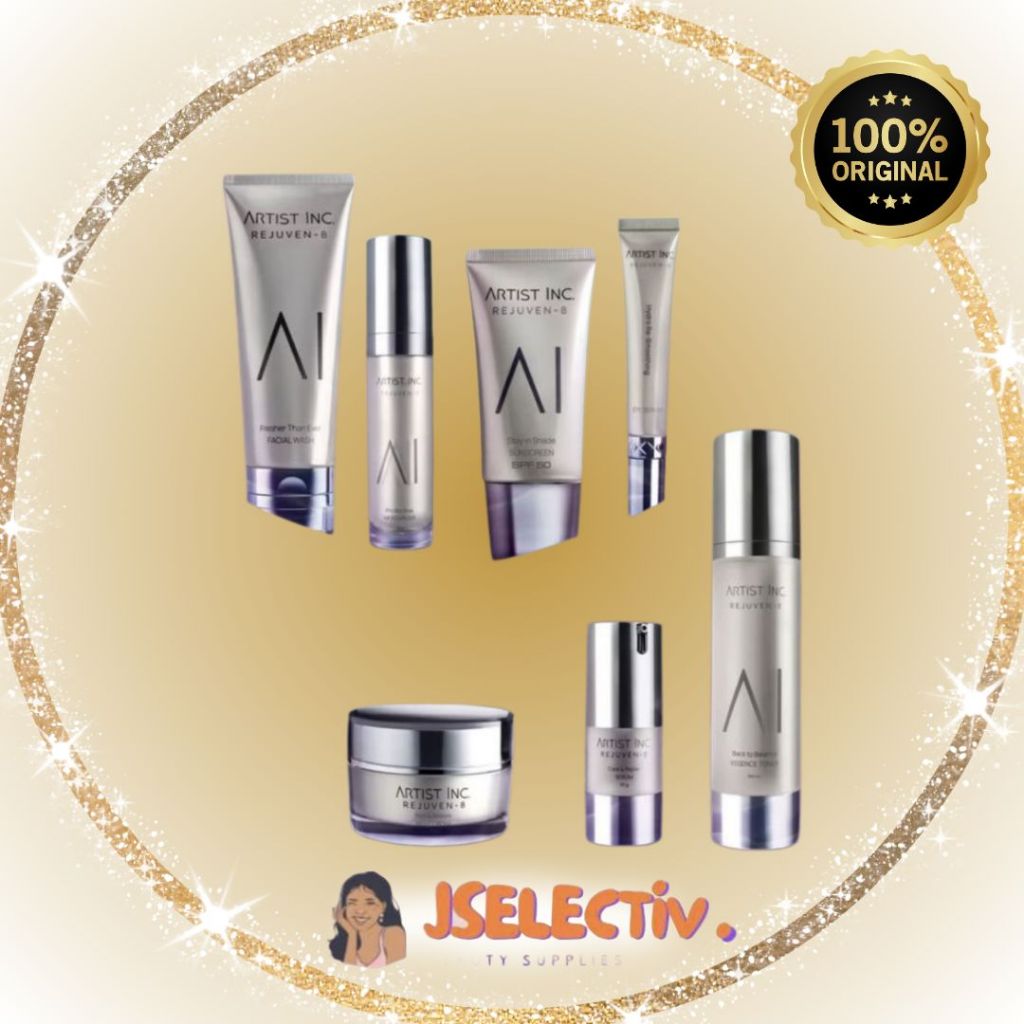 ARTIST INC - SKINCARE LENGKAP // JSELECTIV X JHON KOSMETIK // Face Wash / Moisturizer / Toner / Seru