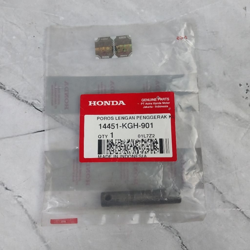 14451-KGH-901 : AS PLATUK / PEN PLATUK KLEP HONDA SONIC 125, CS ONE ORIGINAL