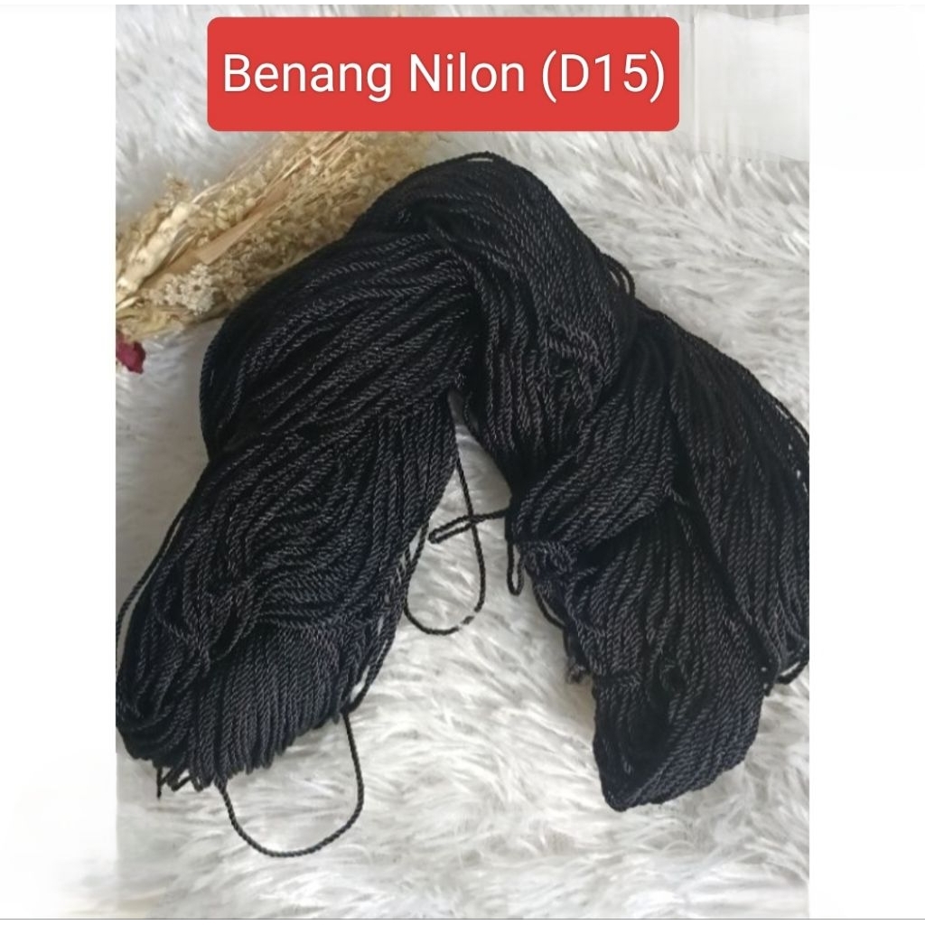 Benang Nilon (D15) Buat Jaring Burung panjang 100 Meter