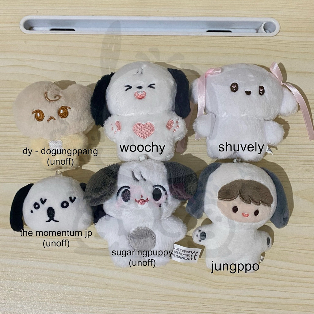 wts preloved aab jungwoo nct doll plushies photocard slogan