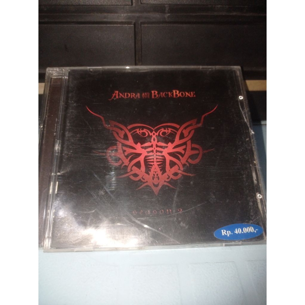 KASET CD ANDRA And The BACKBONE - SEASON 2