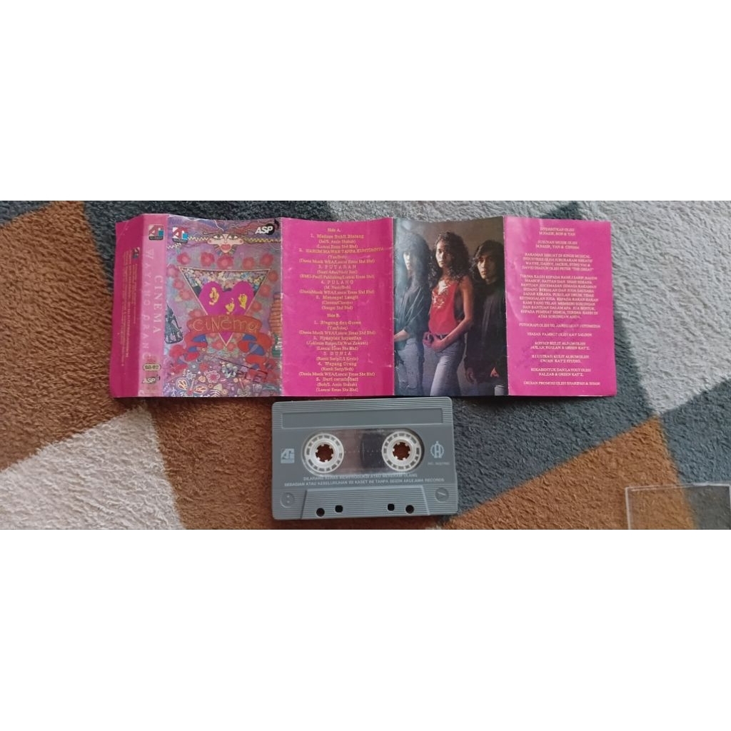 kaset pita CINEMA band malaysia