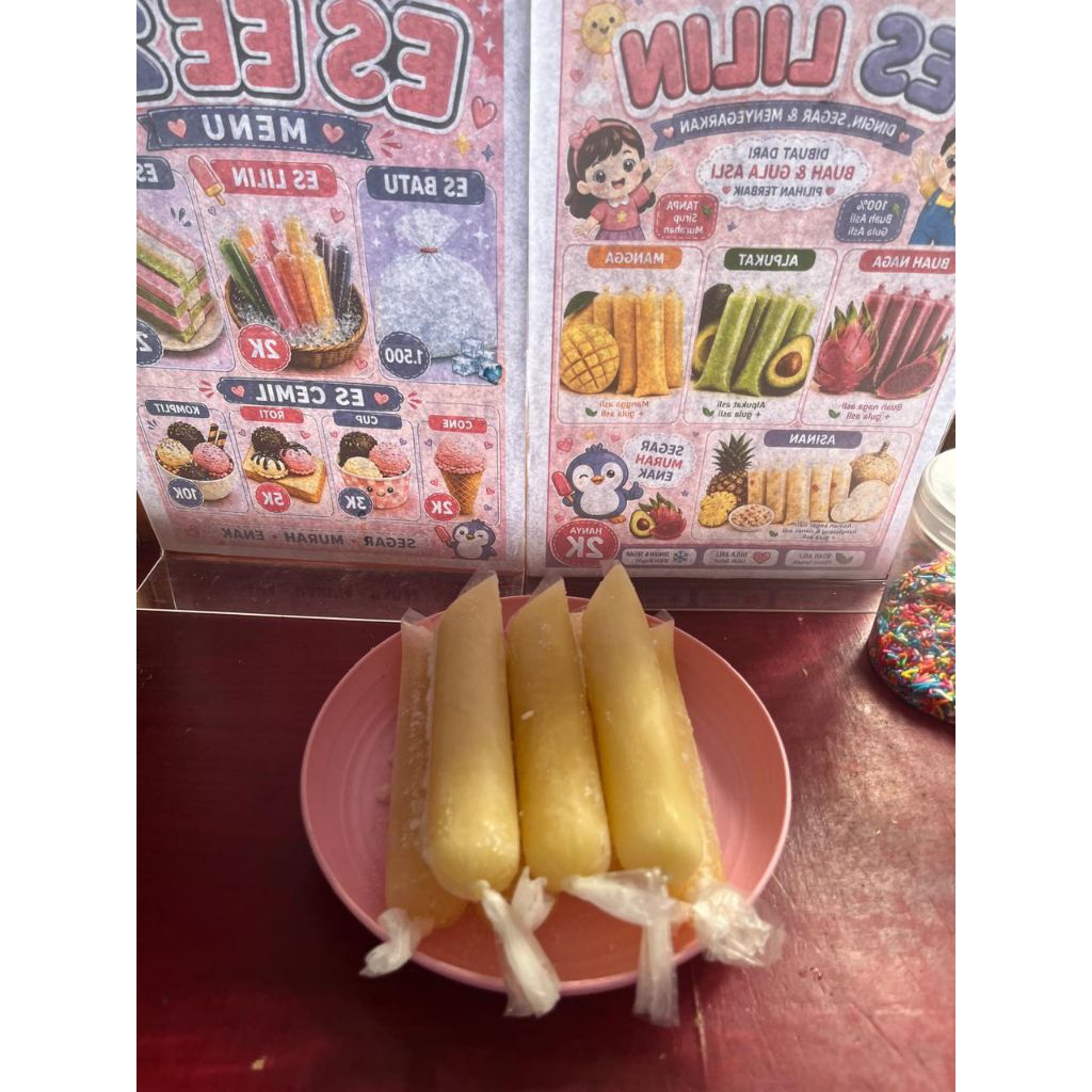 Es Lilin Buah Mangga