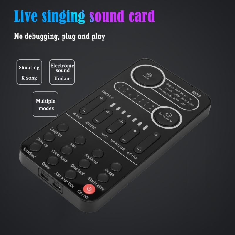 Voice Changer Sound Effect Live Portable Alat Perubah Suara