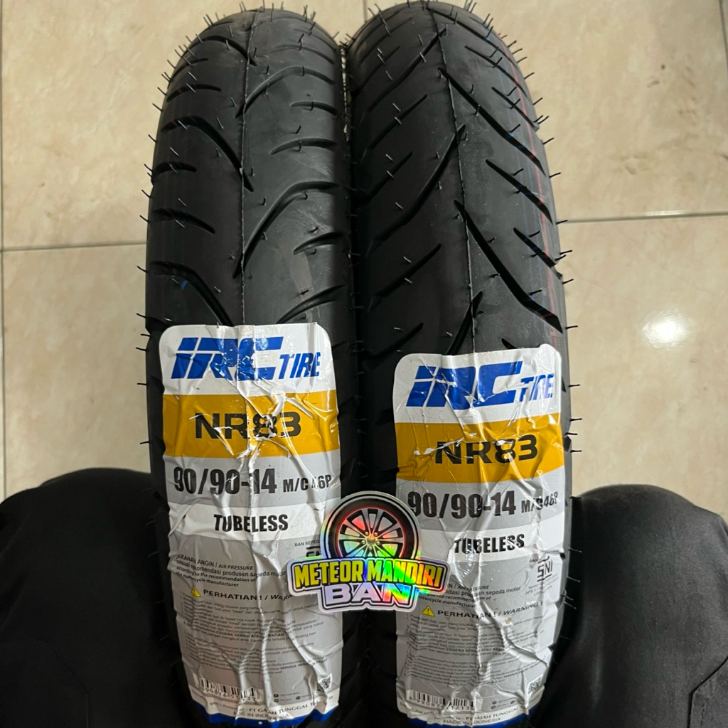 BAN MOTOR IRC 90/90 14 - 80/90 14 - 90/80 14 - 100/80 14 - 120/70 14
