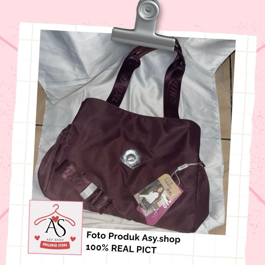 TAS SLEMPANG CHIBAO NEW BUKAN PRELOVED BACA DESKRIPSI SEBELUM BELI