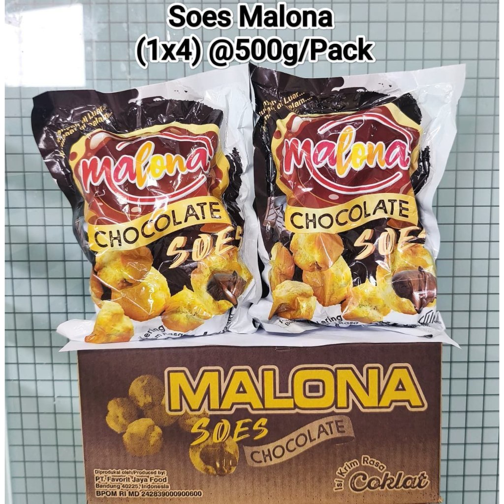 Soes Coklat Malona 500gr