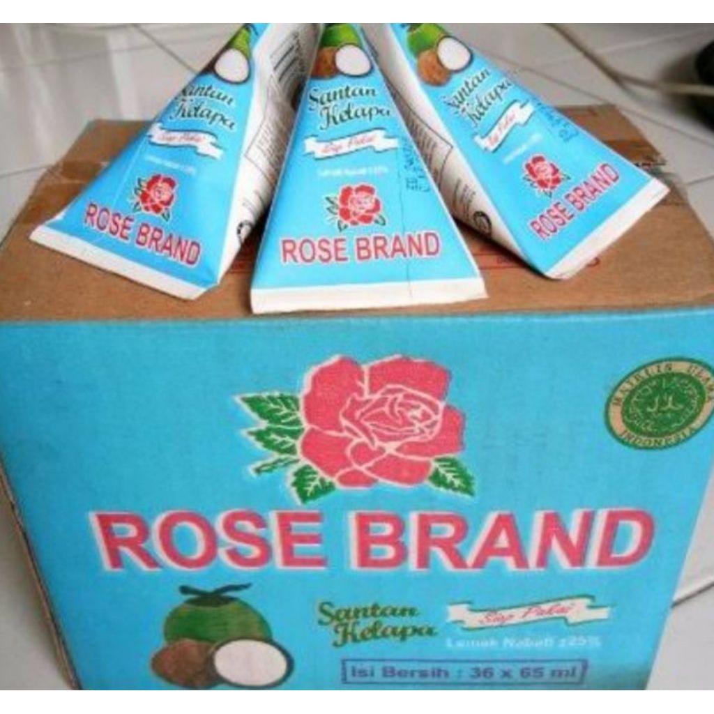 Santan Kelapa, Santan Cair, Santan Rose Brand