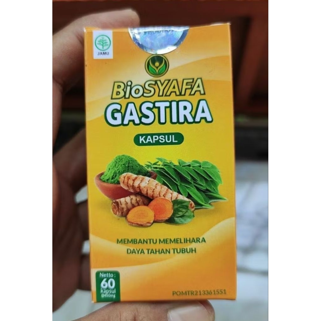 GASTIRA KAPSUL = BIOSYAFA G-17 KAPSUL