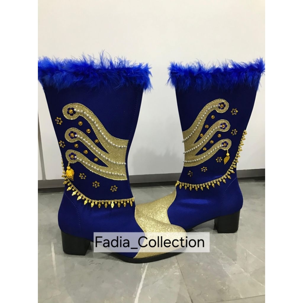 Sepatu Mayoret Variasi Glacier/Sepatu Mayoret Biru Gold/Sepatu Mayoret Wanita/Sepatu Mayoret Drumban