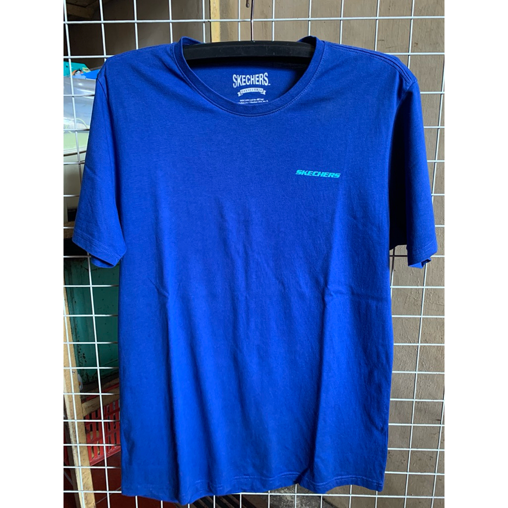 Kaos Skechers Original Blue - T-Shirt Pria Skechers California