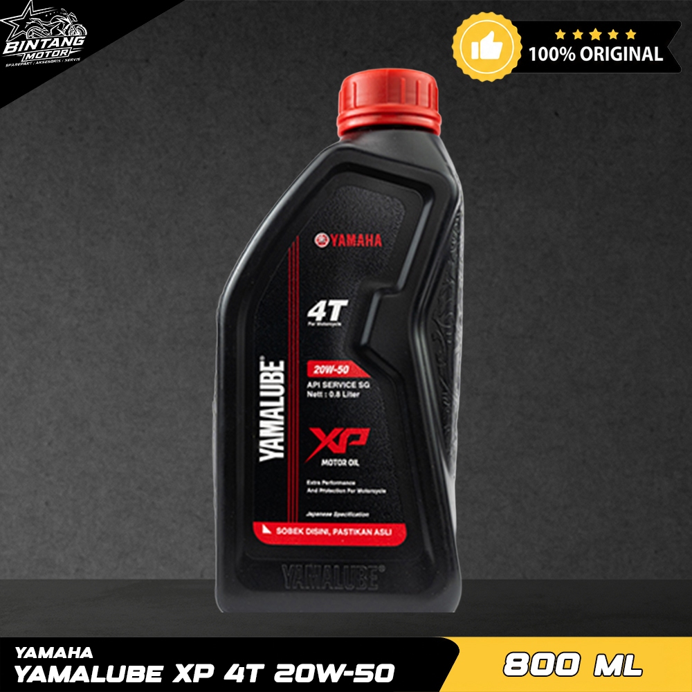 Oli Motor Yamalube XP 4T 20W50 800ml Semi Synthetic Original