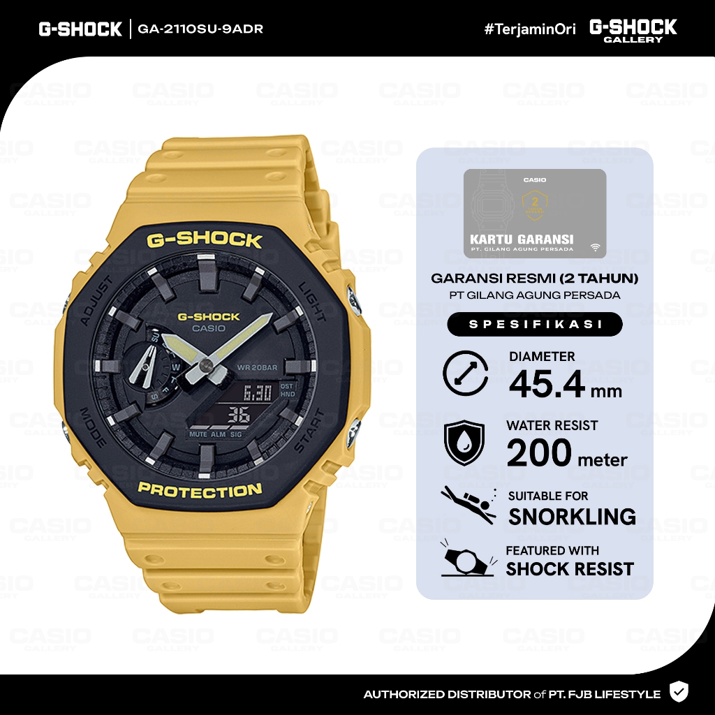 G-Shock Jam Tangan Pria GA-2110SU-9ADR Waterproof