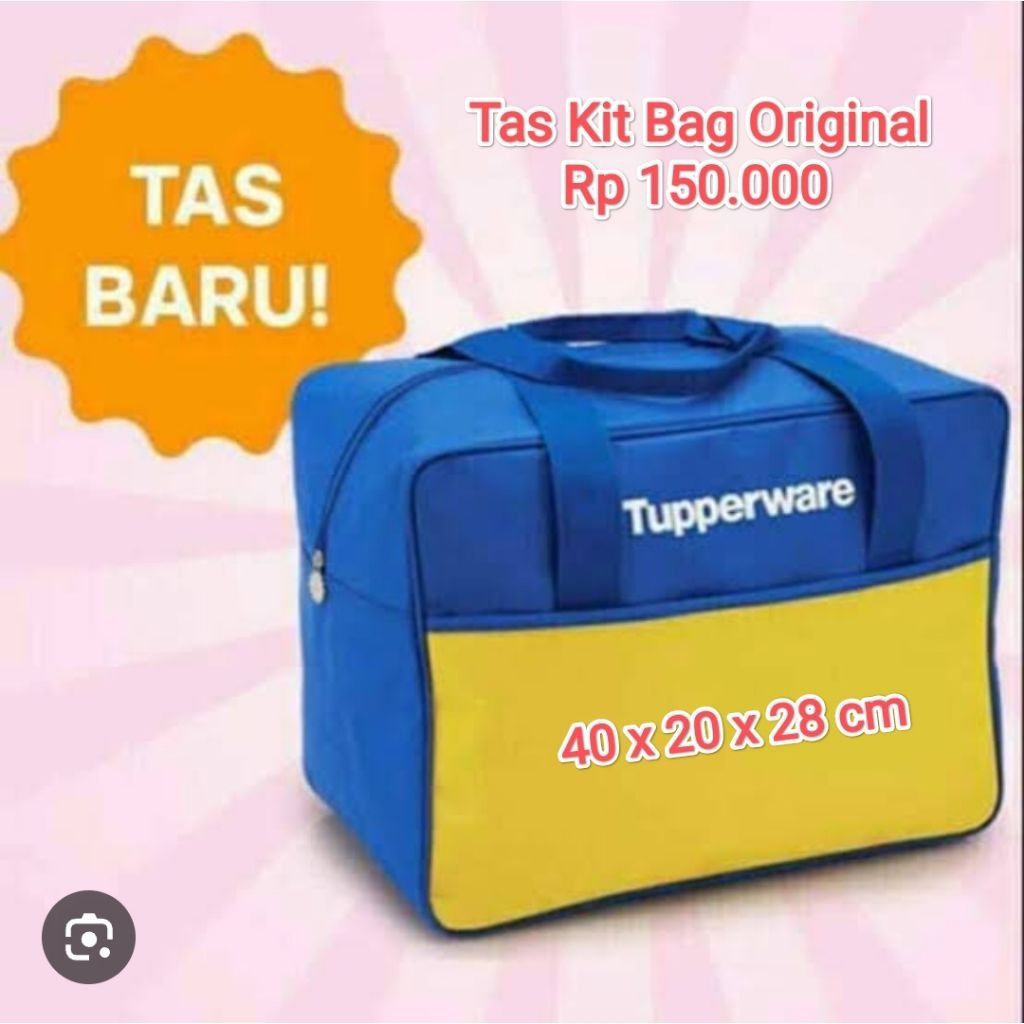 Tupperware tas kitbag original travel jumbo