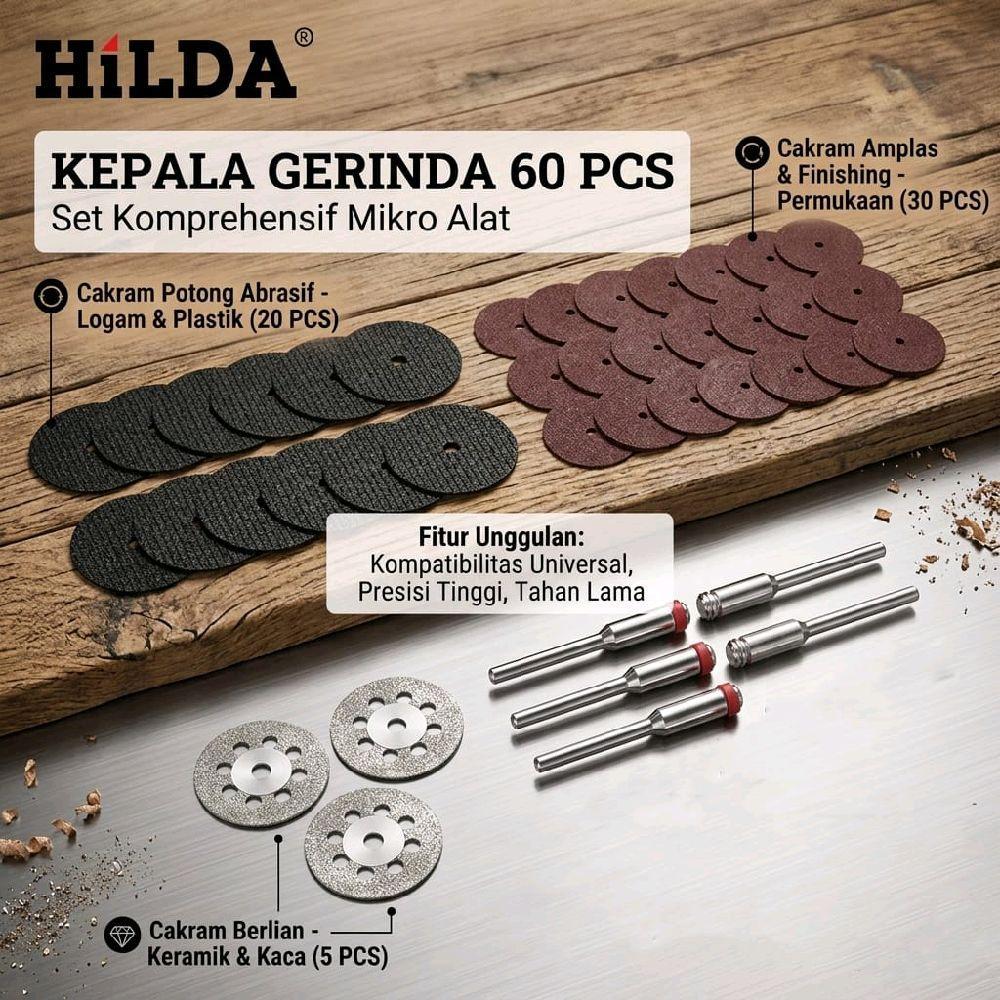 60pcs set mata grinda gerinda mini grinder hilda mata potong diamond