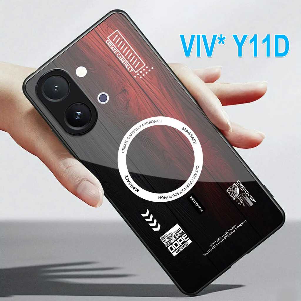 SoftCase Glass Kaca VIVO Y11D-VIVO Y11D - Casing HP  VIVO Y11D-VIVO Y11D - N211
