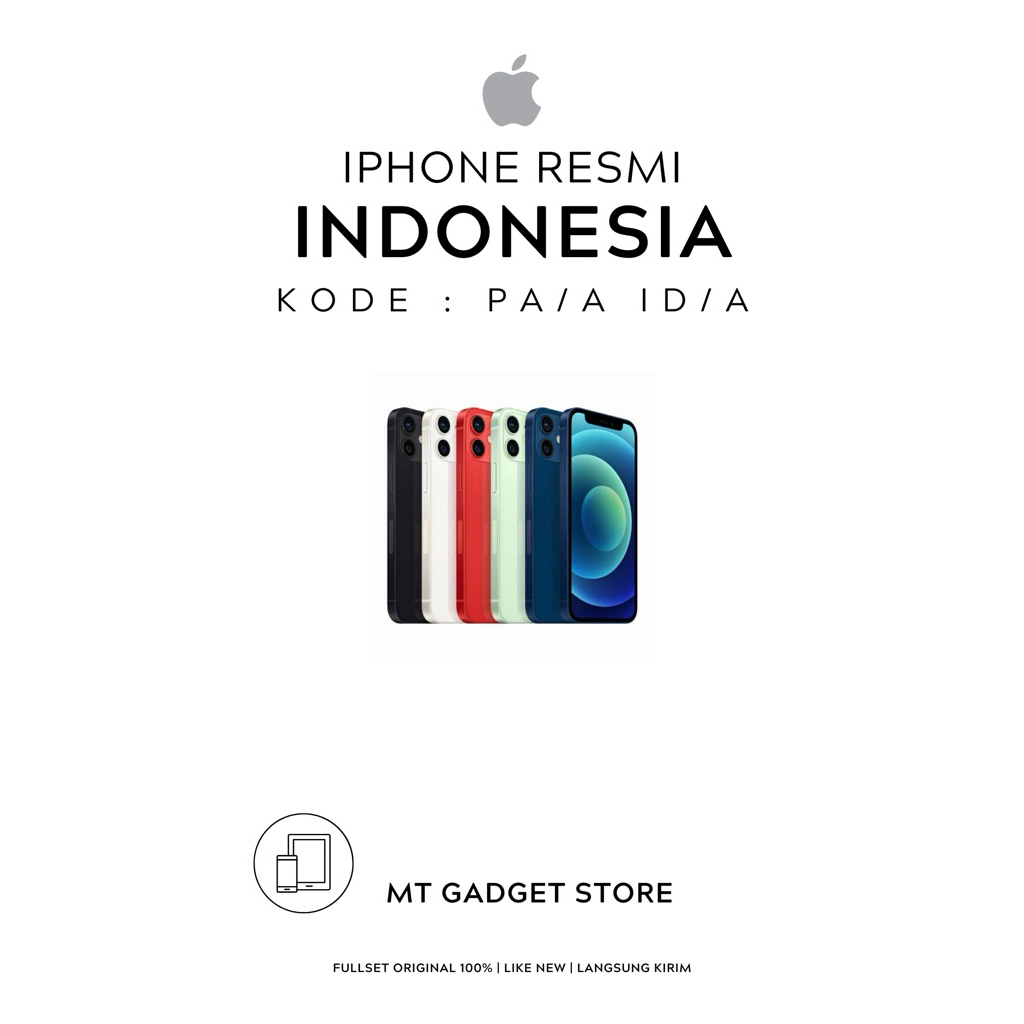 MT - Ip 12mini 64gb 128gb 256gb 512gb - ibox resmi
