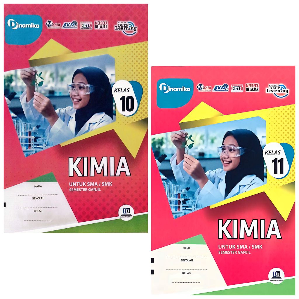 LKS SMA SMK DINAMIKA KIMIA KELAS 10 11 SEMESTER 1 GANJIL KURIKULUM MERDEKA TA.26/27 | BINTANG