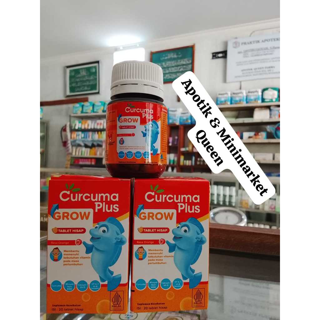 Curcuma Plus Tablet Hisap / Curcuma Plus Grow