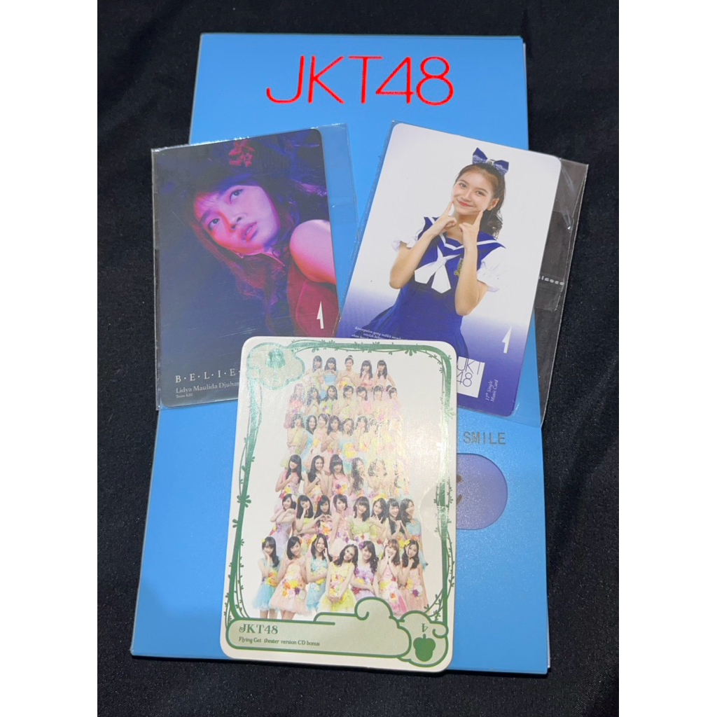 [Bisa Nego] Music Card & Photocard JKT48 - Vio Lidya Greesel Trump Card Flying Get
