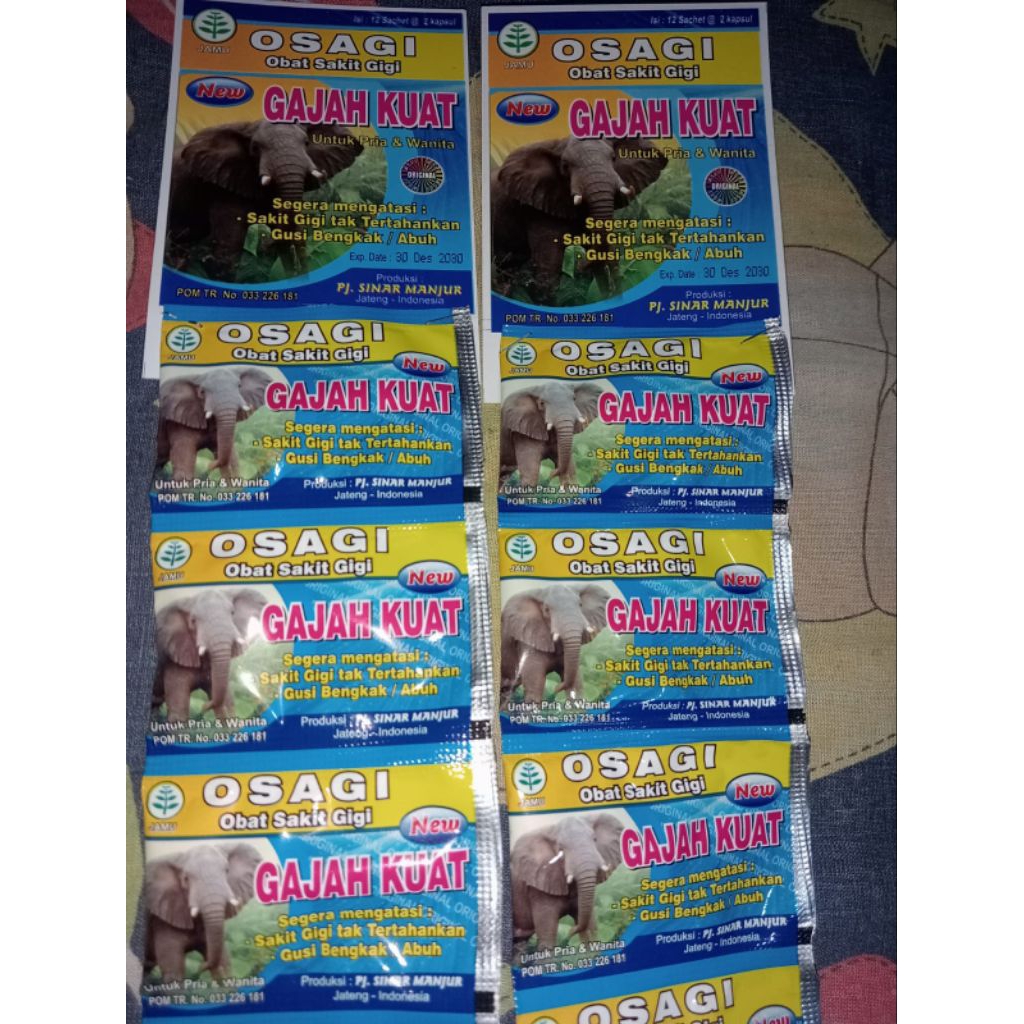 Original Osagi Cap gajah Sakti