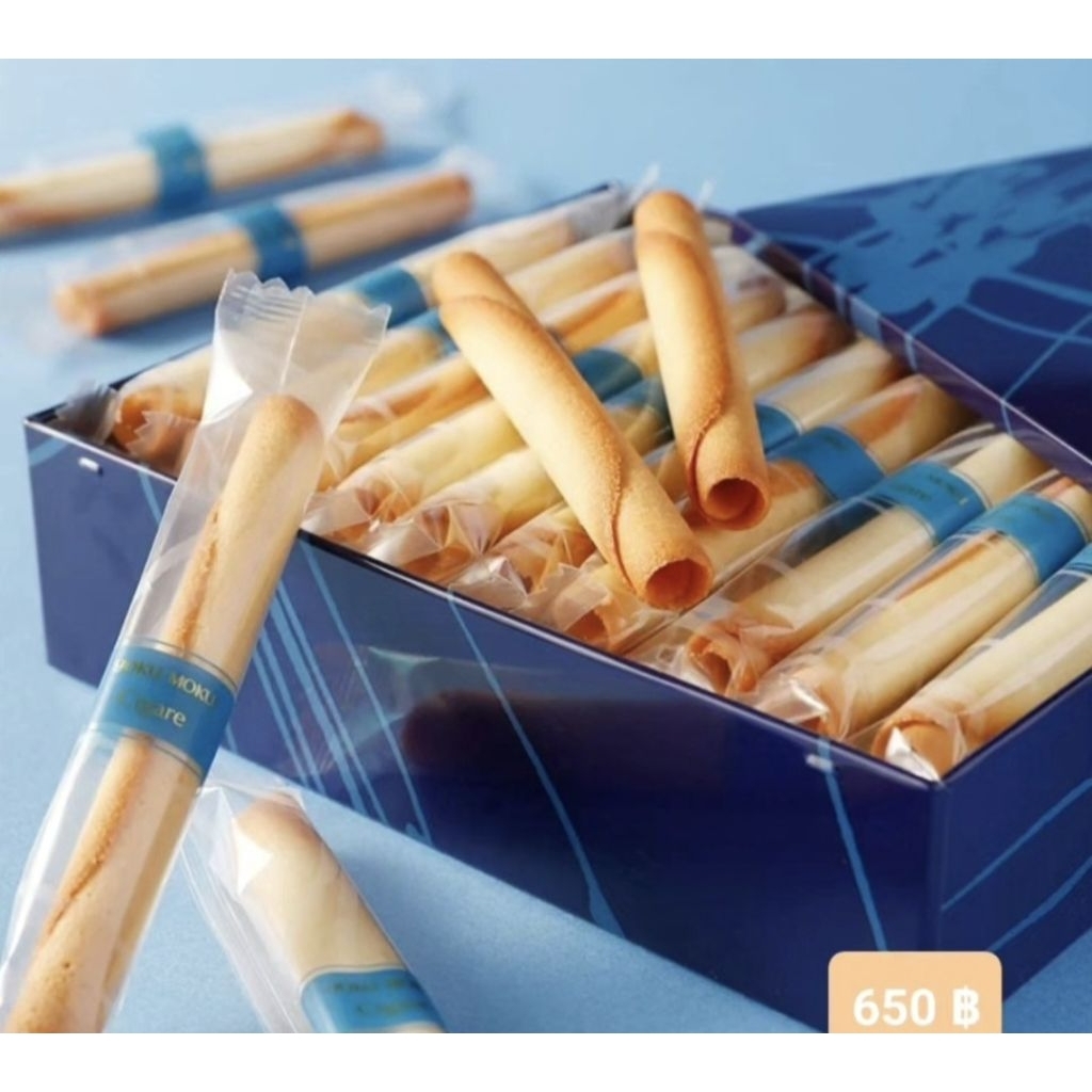 YOKU MOKU COOKIES ORIGINAL JAPAN KUKIS ROLLES CREPE JEPANG CAN