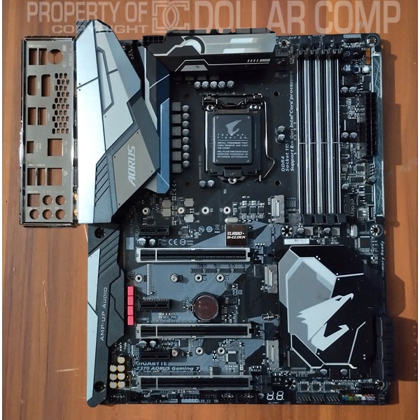 Motherboard Mainboard Mobo Z 370 GIGABYTE AORUS Z370 GAMING 7 Intel 1151v2 Intel Gen 8 Gen 9 tag H37