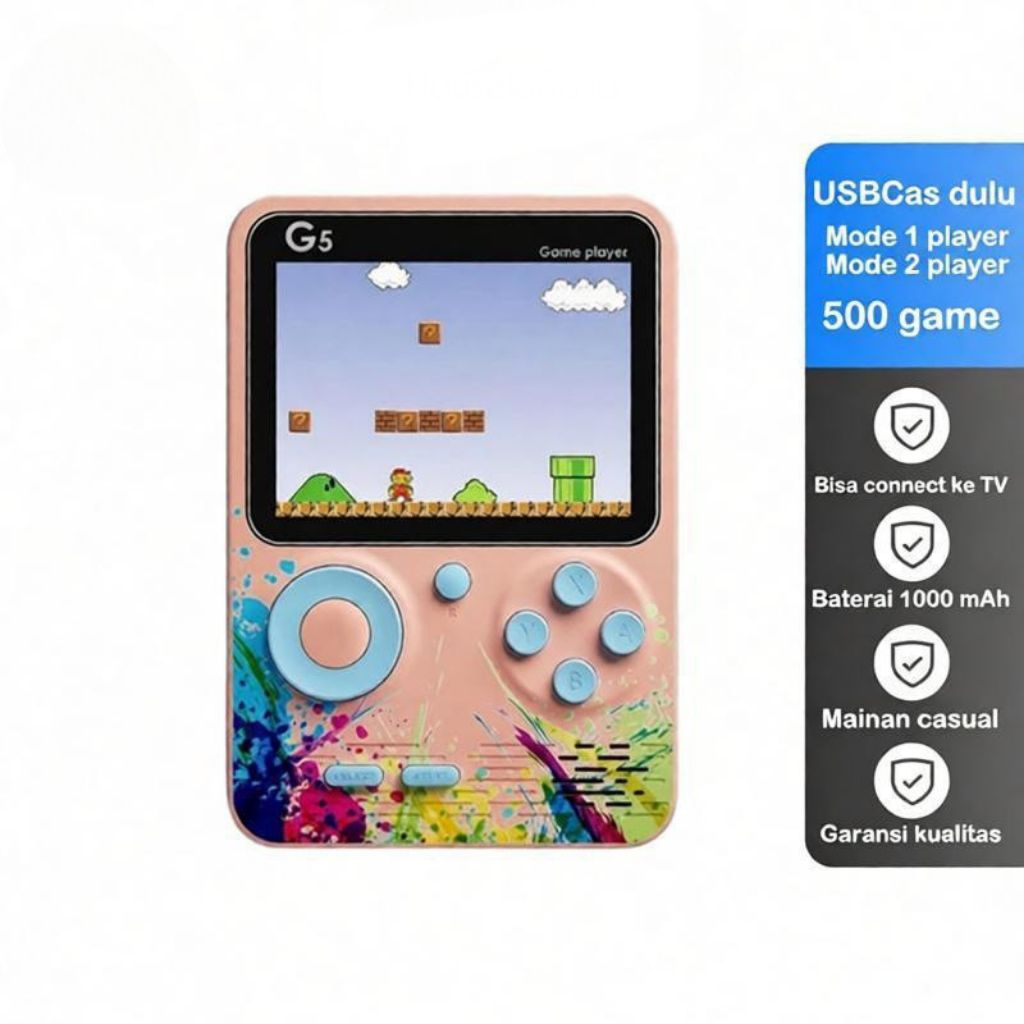 Gameboy Retro 500 in 1 Games Mini Portable