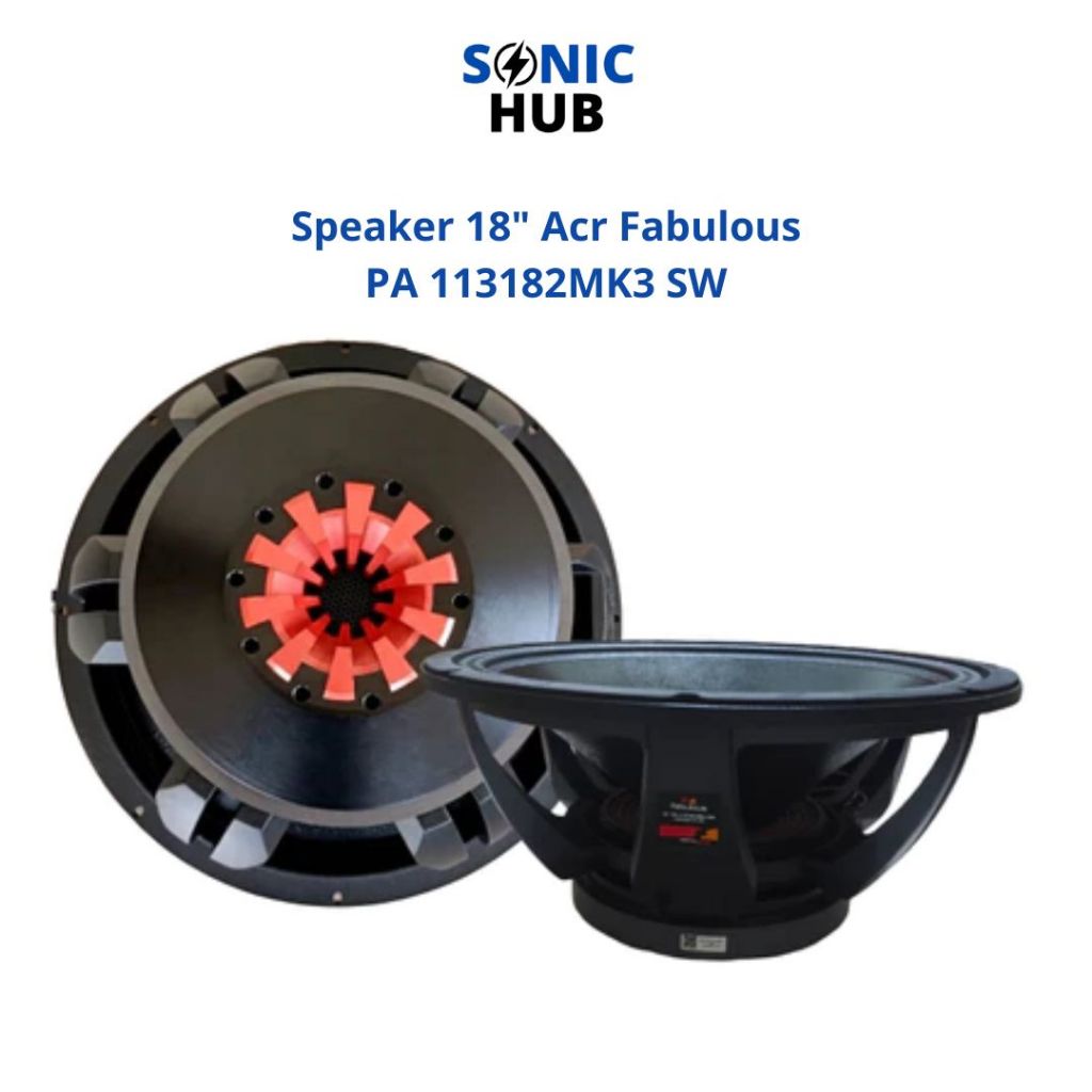 Speaker 18 Inch Acr Fabulous PA 113182MK3 SW
