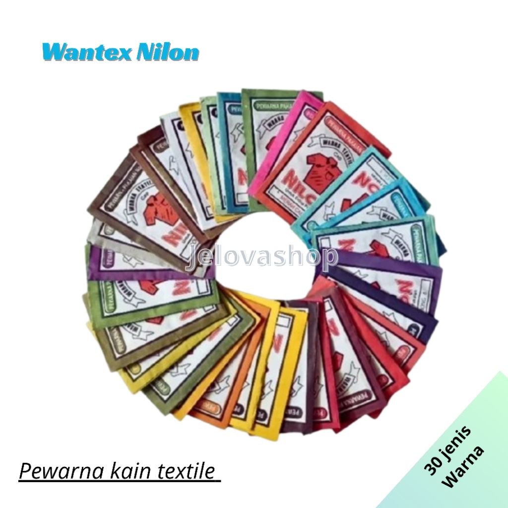 Wantex pewarna pakaian/Wantex nilon