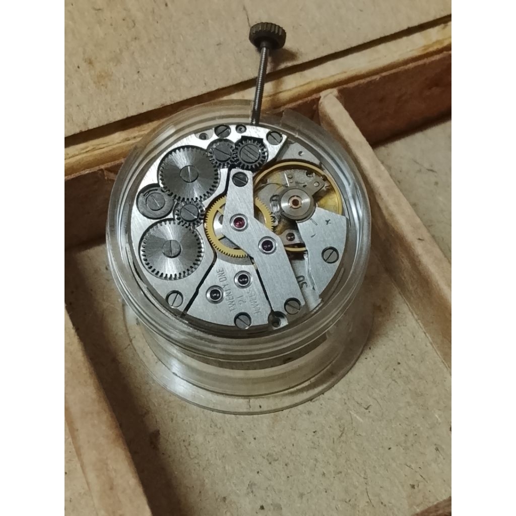 MESIN JAM TANGAN SLAVA 2414 / RUSSIA 1980 MANUAL WINDING