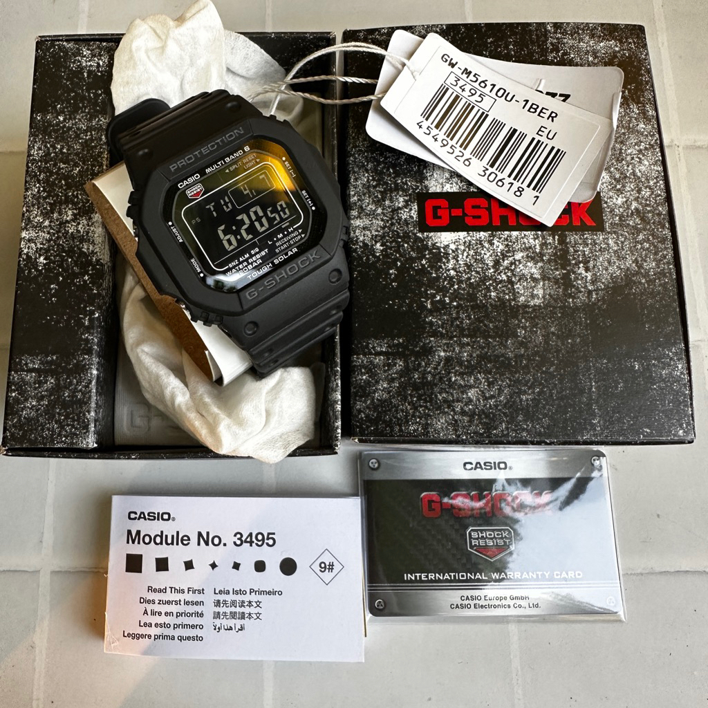 gw-m5610u gw-m5610u-1ber gshock gwm5610u original new