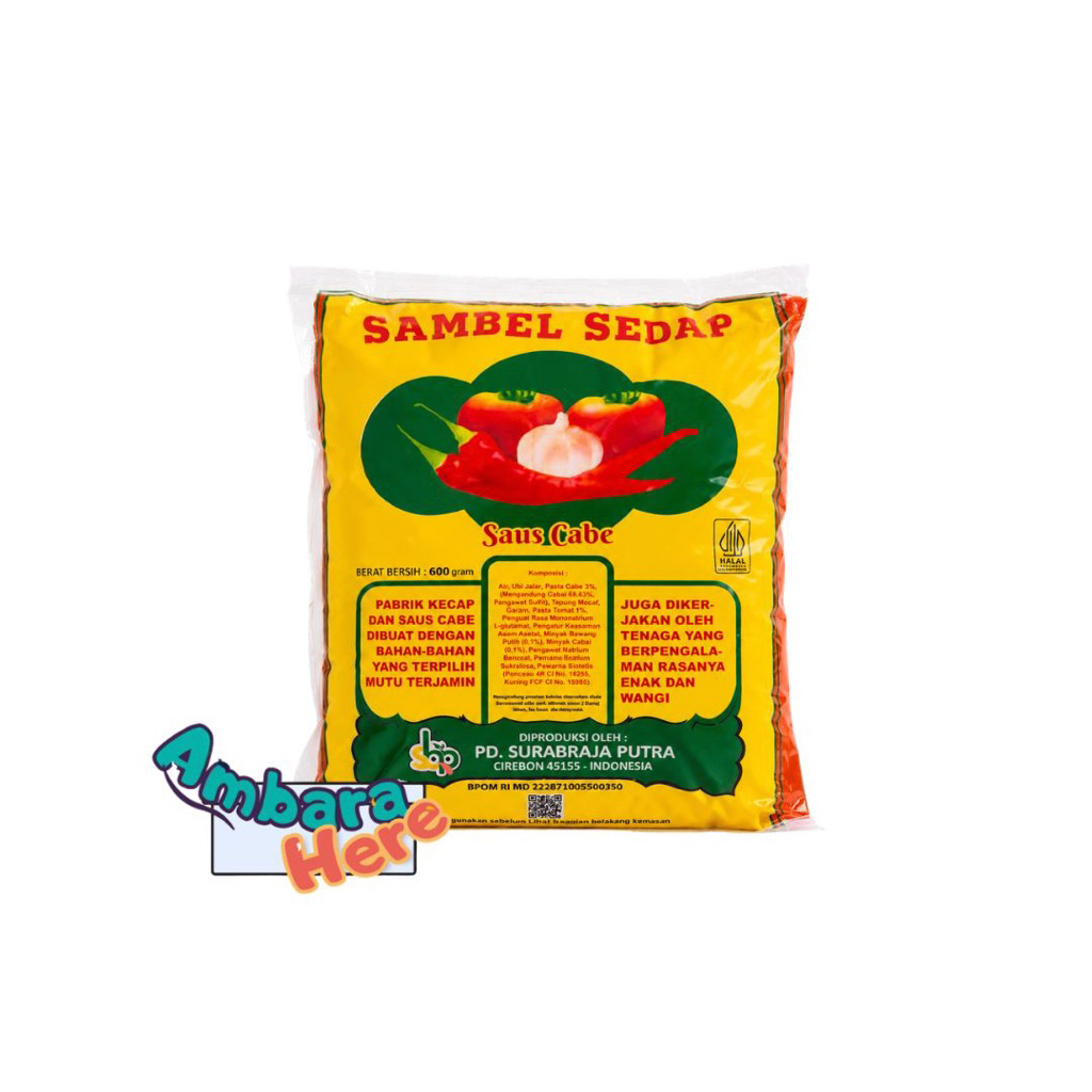 Sambal Sedap | Saus Sedap | Saos Sedap baso