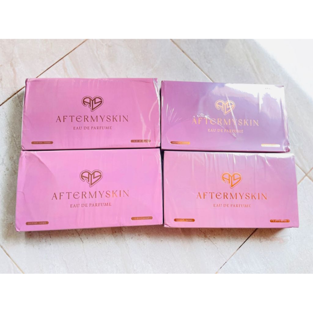Parfum aftermyskin [1 BOX DAPAT 3 PARFUM] BARU SEGEL