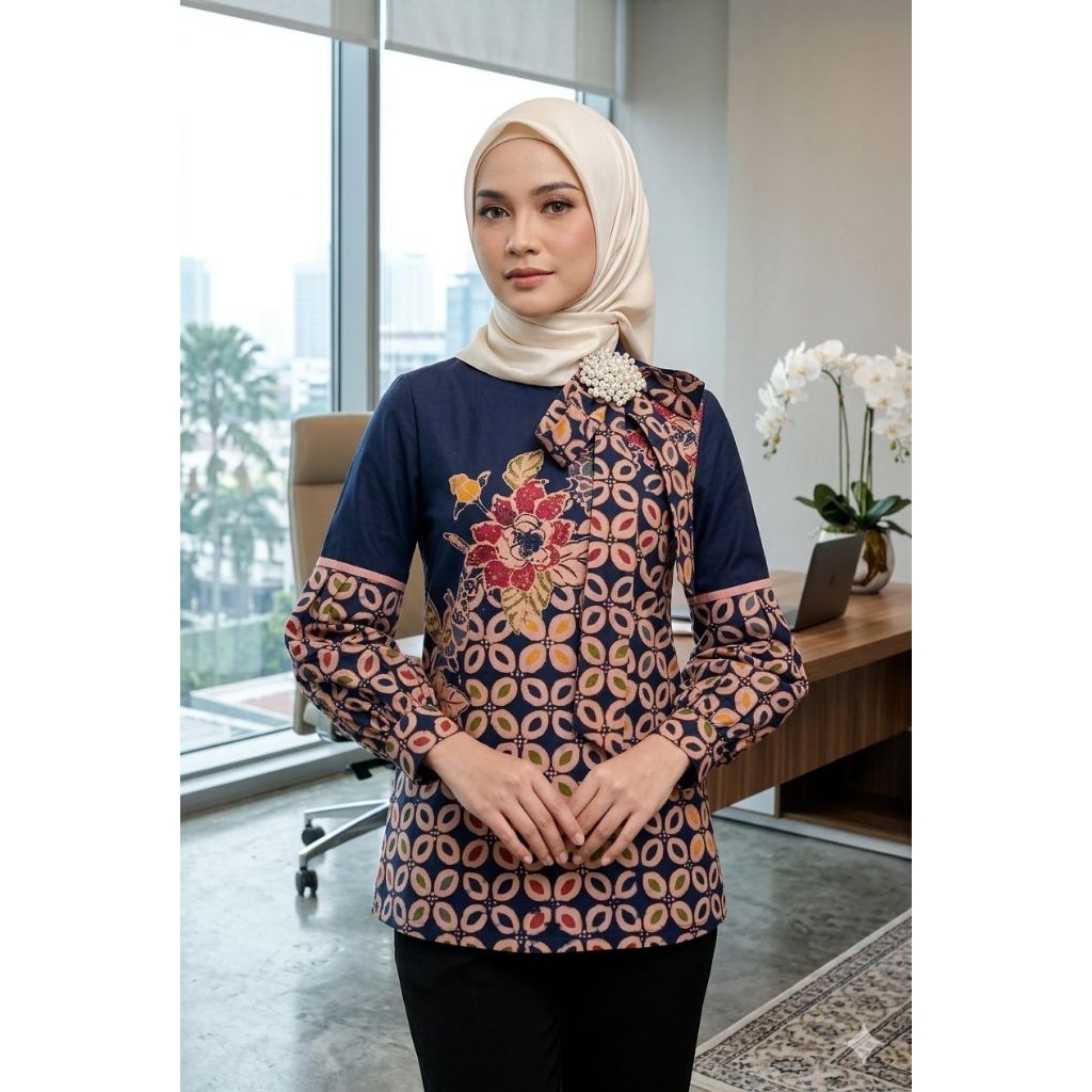 Atasan Batik Wanita Katun Premium by Johanna Batik