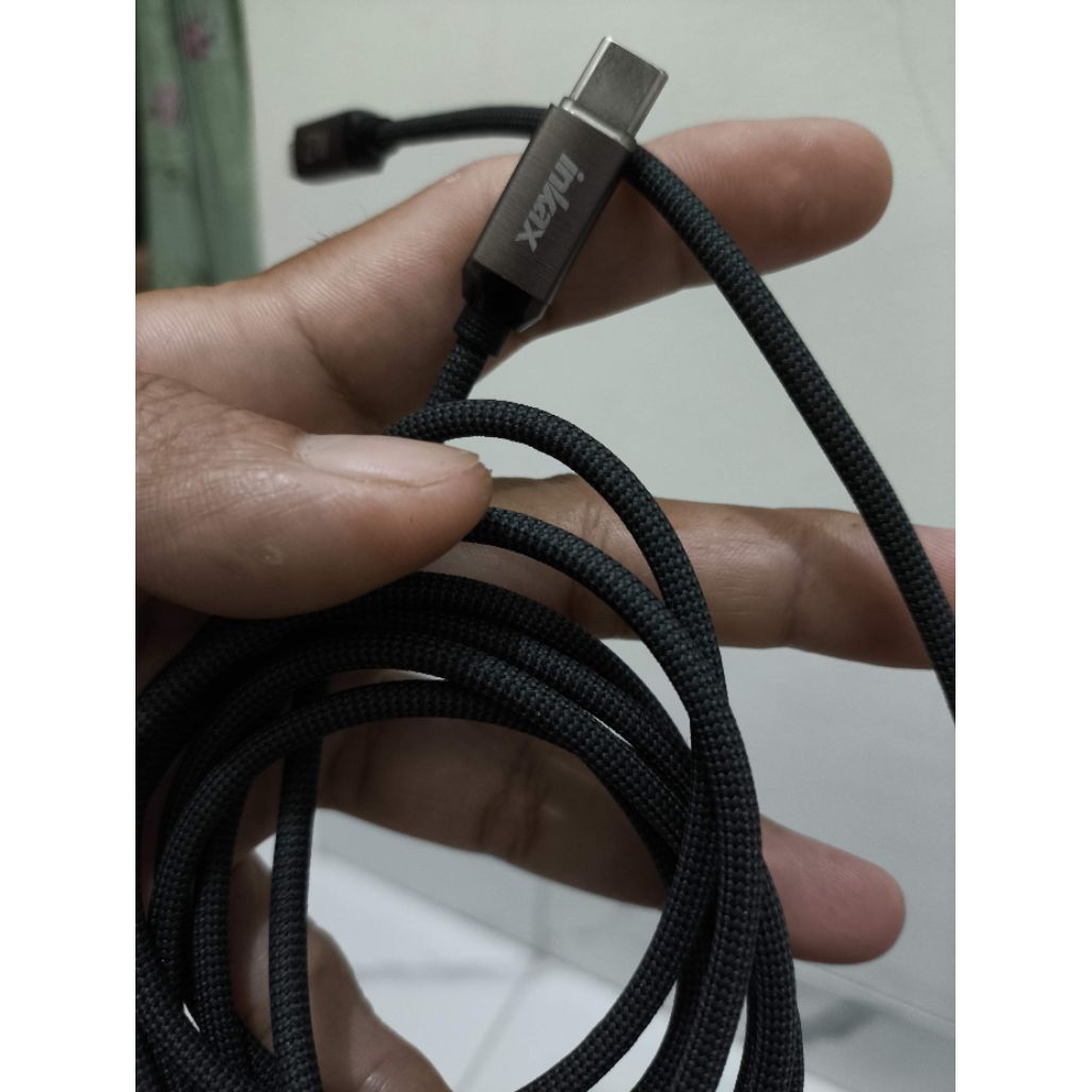 KABEL CHARGER TIPE C TO LIGHTING MEREK INKAX 27 W