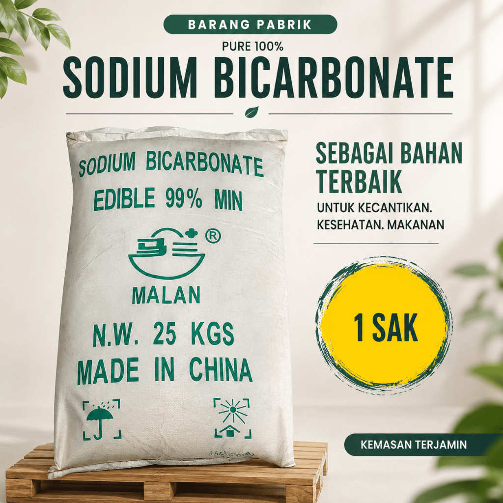 SODIUM BICARBONATE 25 KG / SODA KUE 25 KG / SODA KUE 1 SAK 25KG