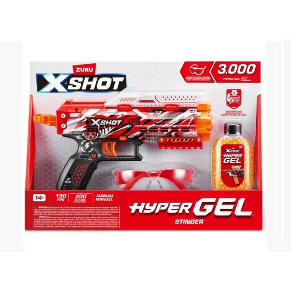 ZURU XShot X SHOT Hyper Gel Stinger Blaster 36728