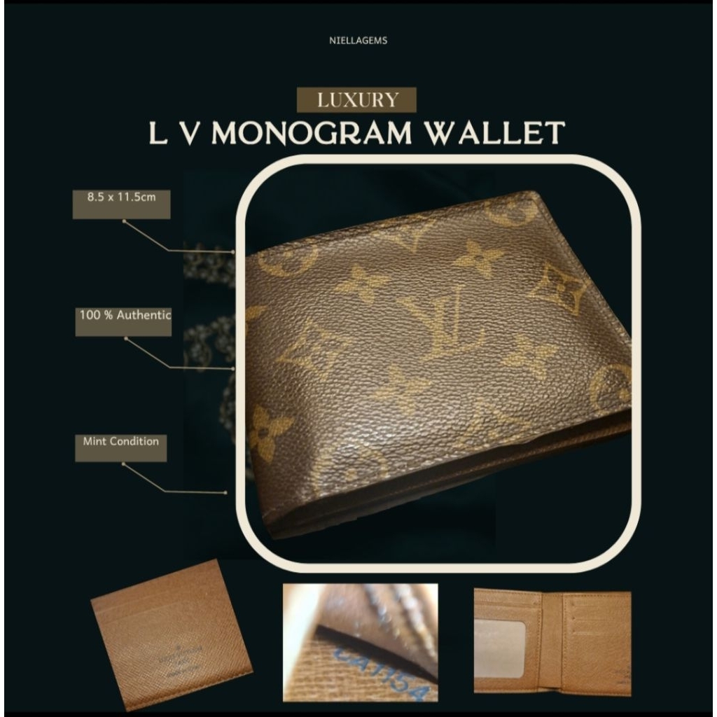 Lv Monogram wallet