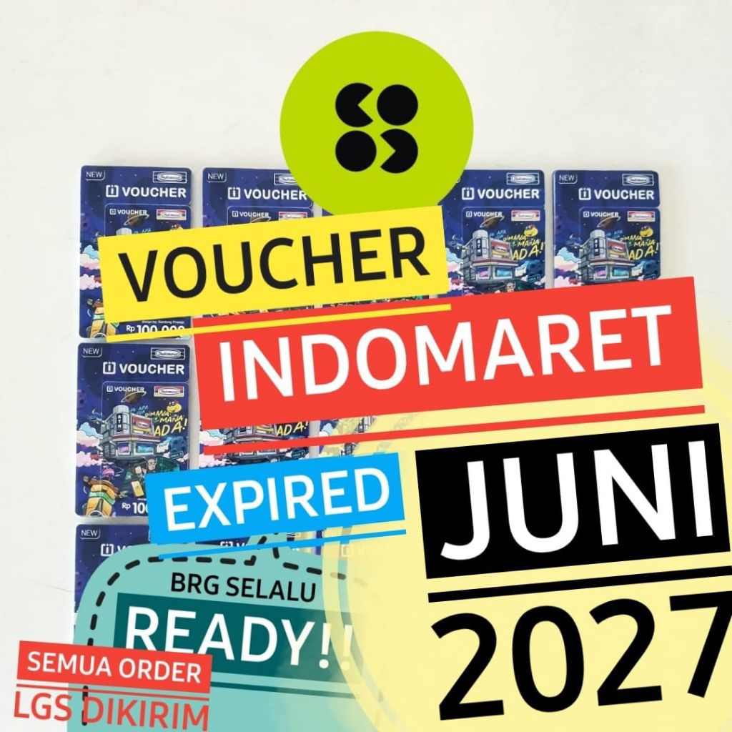 Voucher INDOMARET 100RB 100000 IDM Belanja Murah Hemat