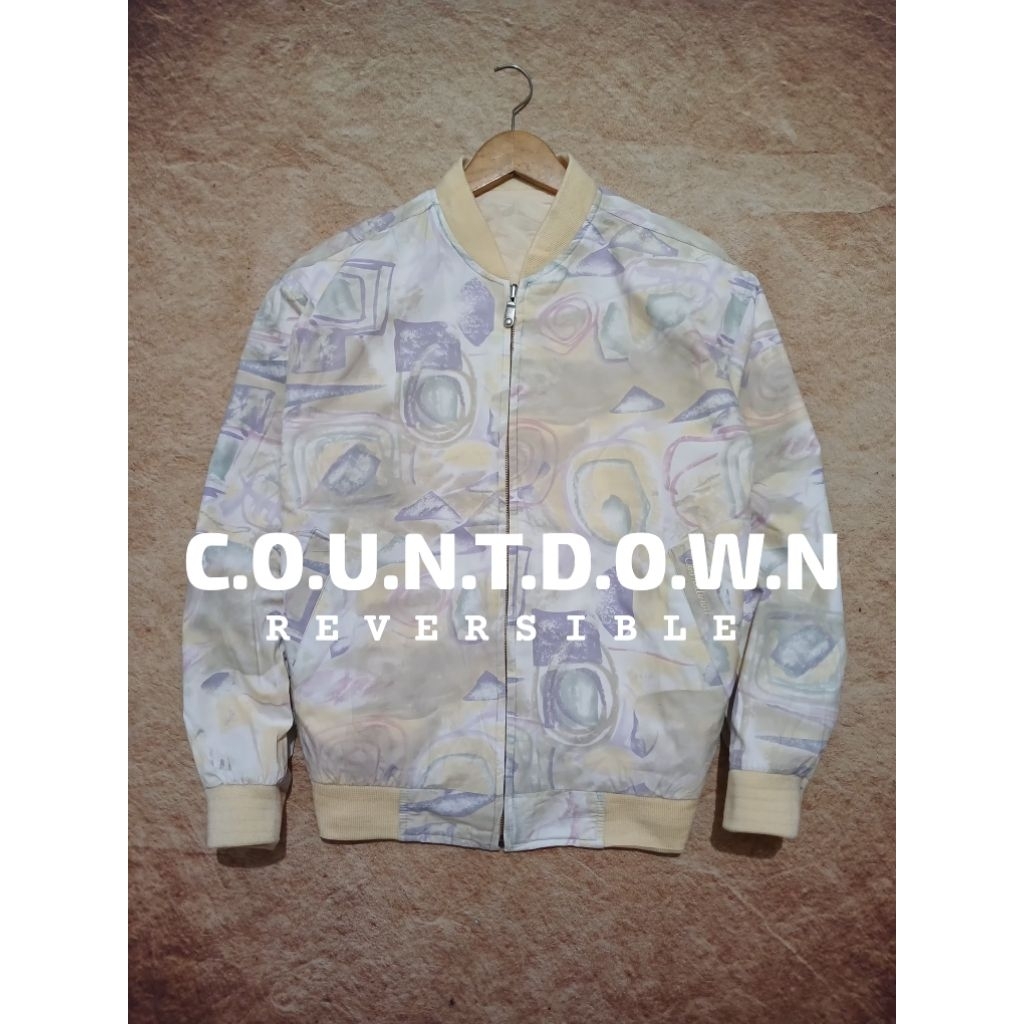 Jaket harrington reversible COUNTDOWN bekas pakai