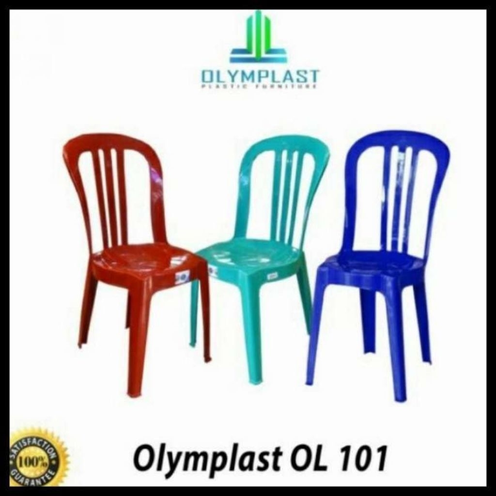 Kursi Olymplast OL 101 A Kursi Plastik Sender OL-101 A Kursi Undangan Hajatan Plastik Olymplast OL10