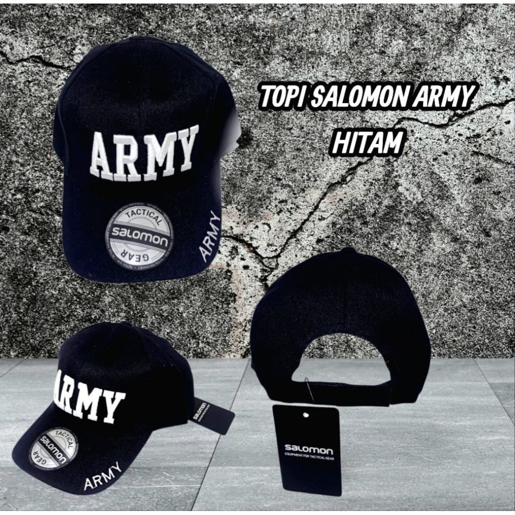 Topi salomon army dan navy