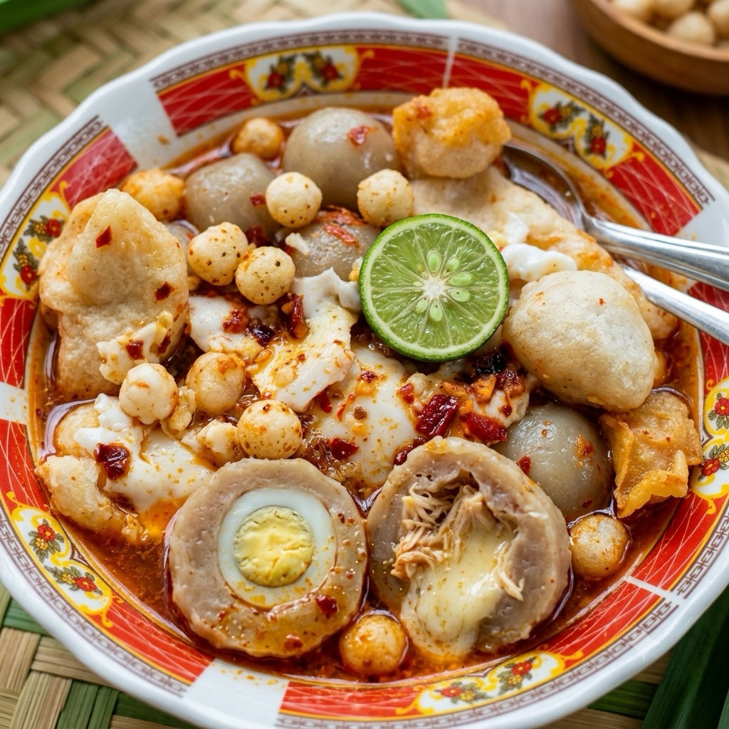 BOCI MIX ISIAN AYAM PUYUH KEJU