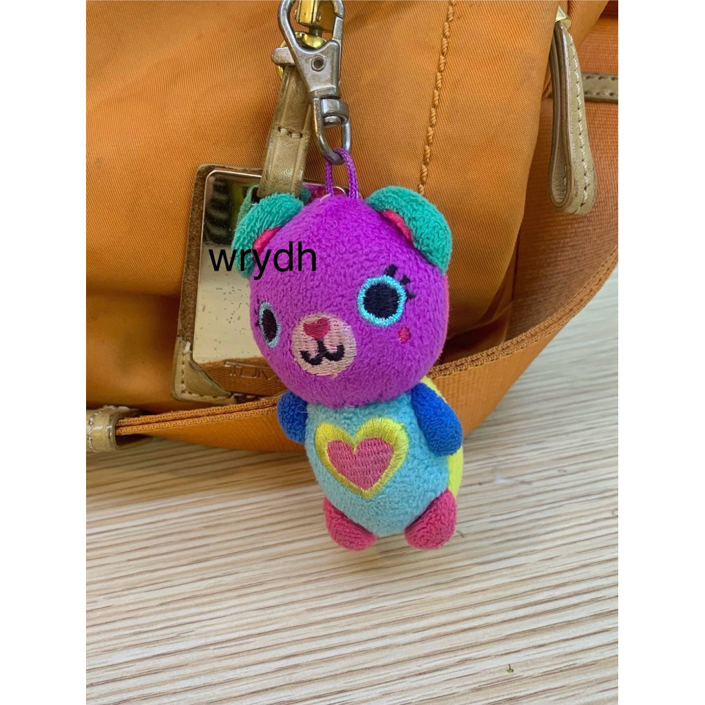 Ganci Smiggle teddy bear colourful plush plushie bagcharm