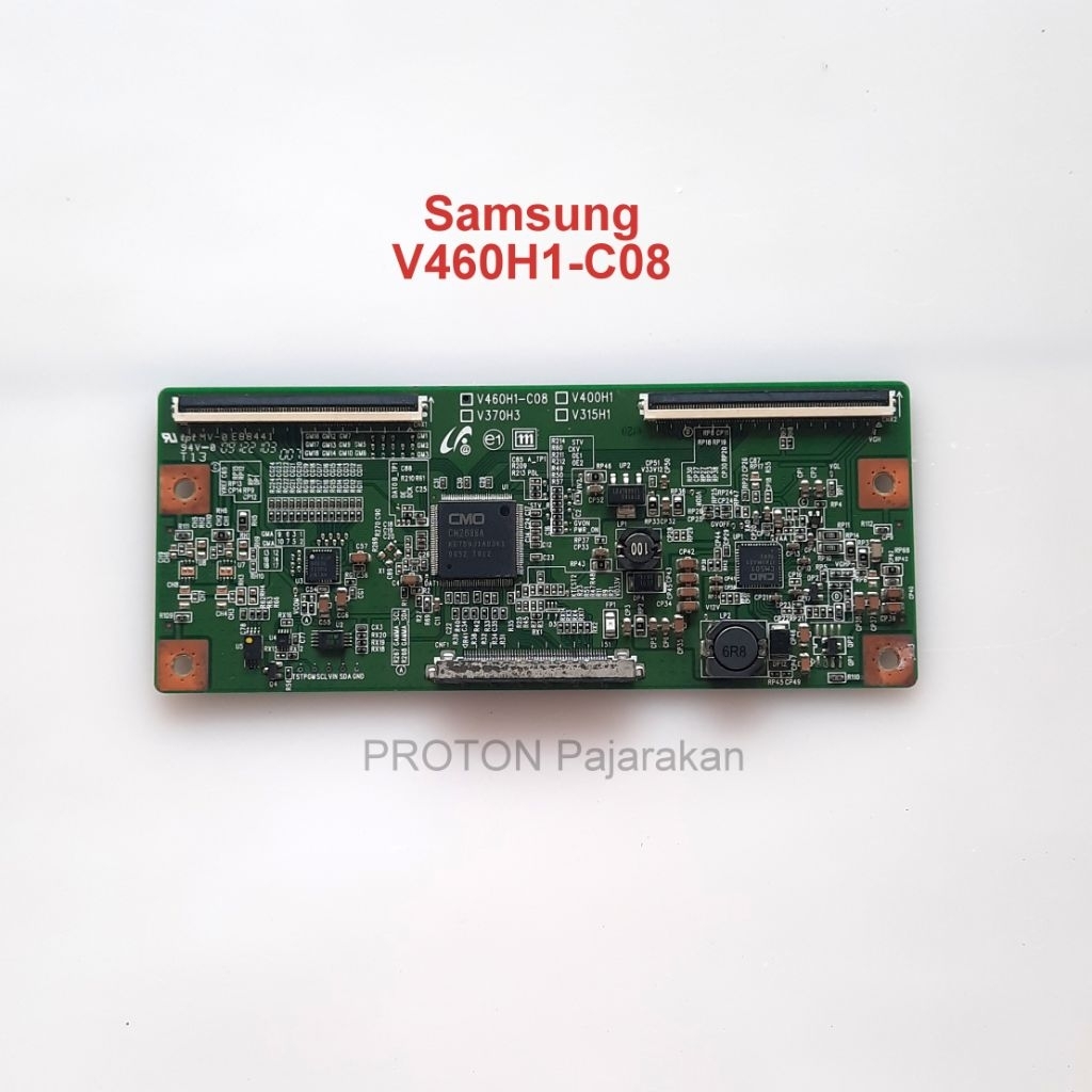 Tikon layar LED TV Samsung LA46C530 LA46C530F1R Tcon 46" Display Chimei V460H1-C08 CMO CM2688A LCD p