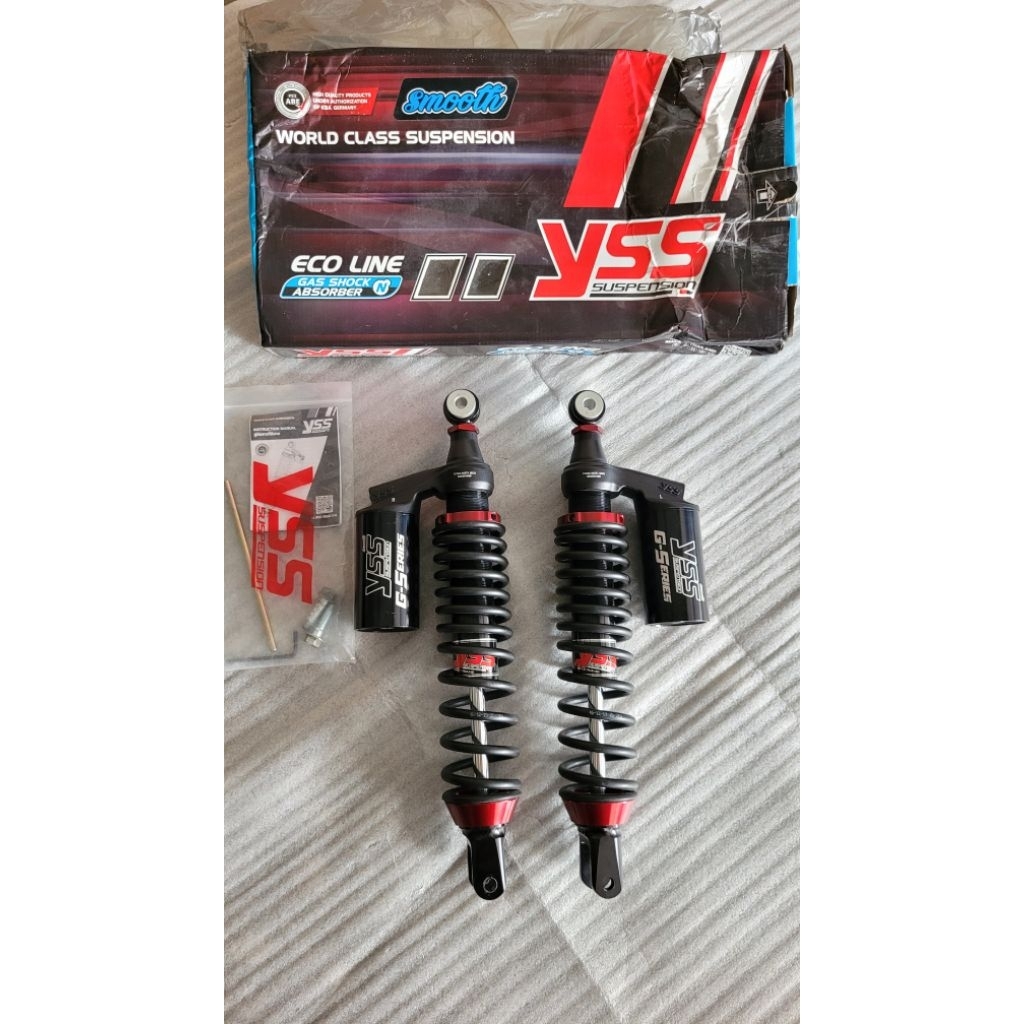 Shock shok YSS G-Plus Smooth Black Series 365mm pcx xmax adv nmax
