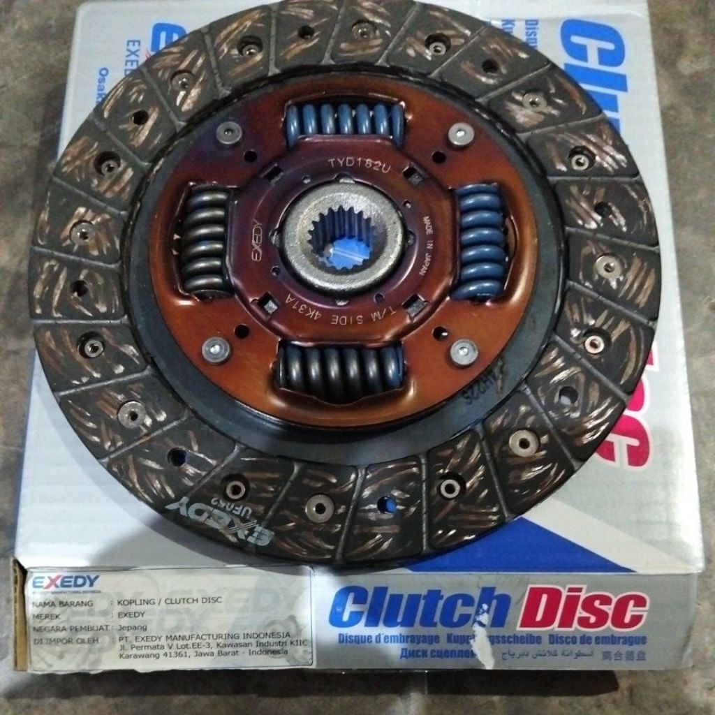 plat kopling Toyota Etios Valco 1200cc exedy jepang