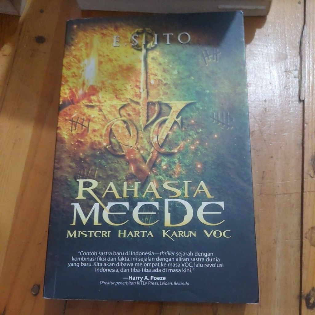 Novel bekas langka Rahasia Meede Misteri Harta Karun VOC Es Ito Cetakan 1