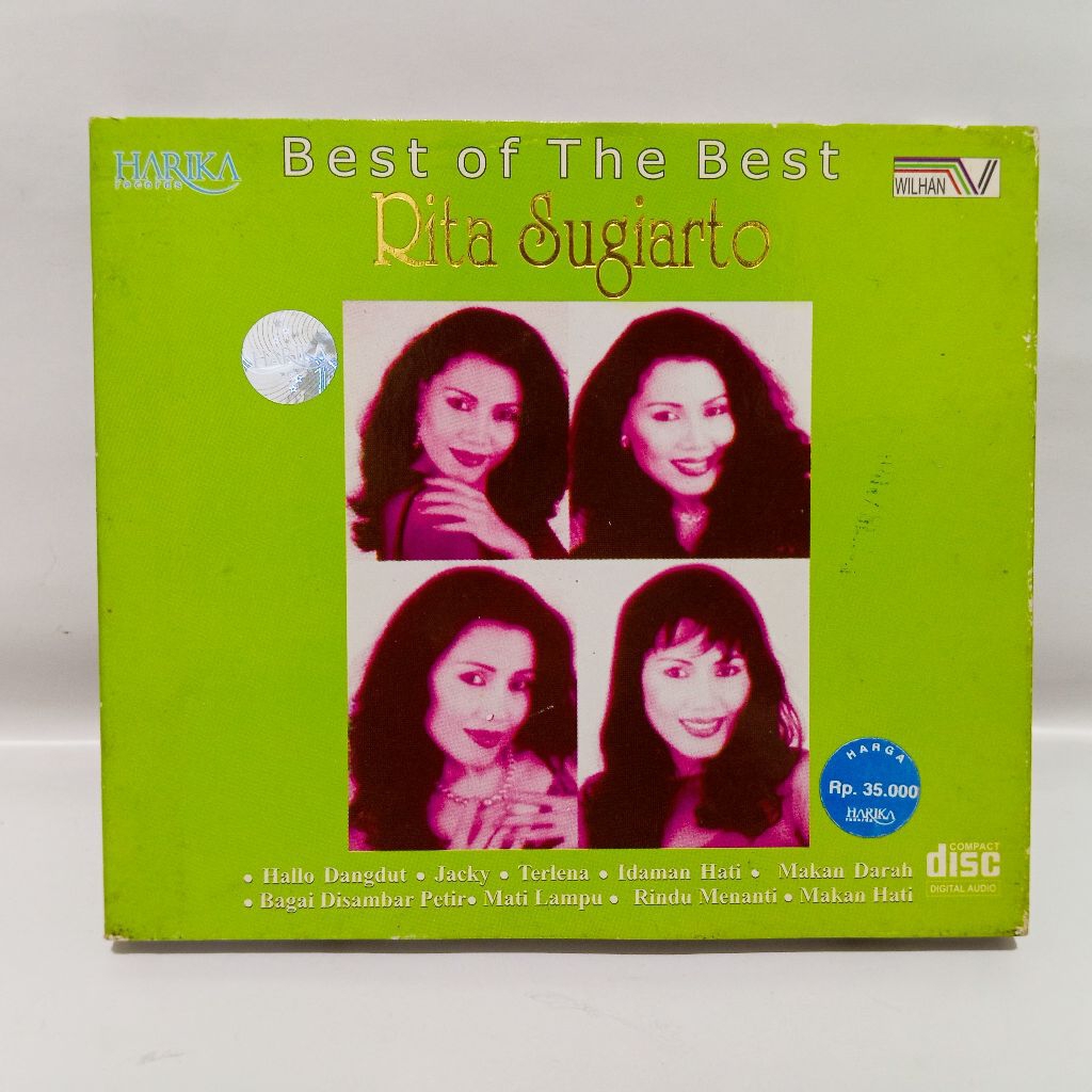 CD Rita Sugiarto - Best Of The Best Rita Sugiarto